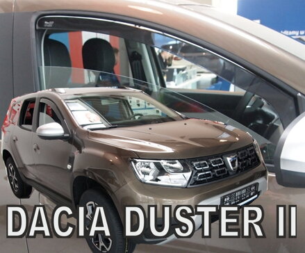 Deflektory Heko - Dacia Duster II 2017-2024