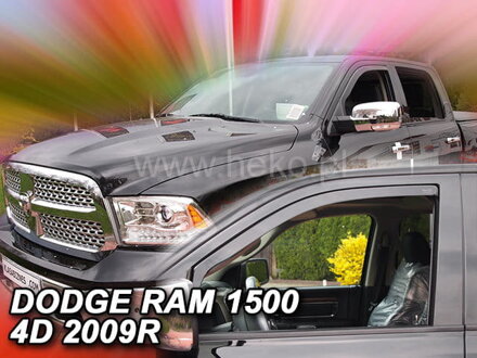Deflektory Heko - Dodge Ram 1500 IV 4-dverový 2009-2018