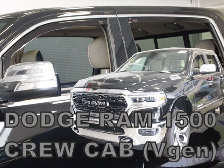 Deflektory Heko - Dodge Ram 1500 V (Crew Cab) od 2019 (so zadnými)