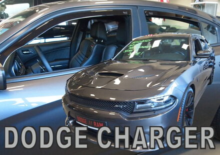 Deflektory Heko - Dodge Charger II LX 2011-2023 (so zadnými)