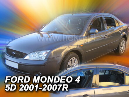 Deflektory Heko - Ford Mondeo Sedan 2001-2007 (so zadnými)