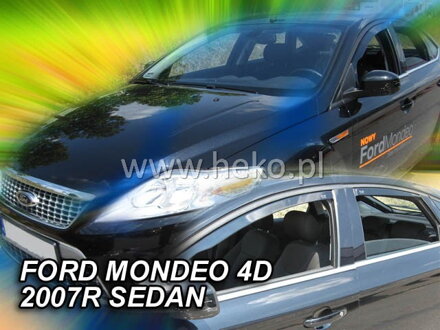 Deflektory Heko - Ford Mondeo Htb, Sedan 2007-2015 (so zadnými)