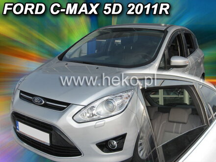 Deflektory Heko - Ford C-Max od 2011 (so zadnými)