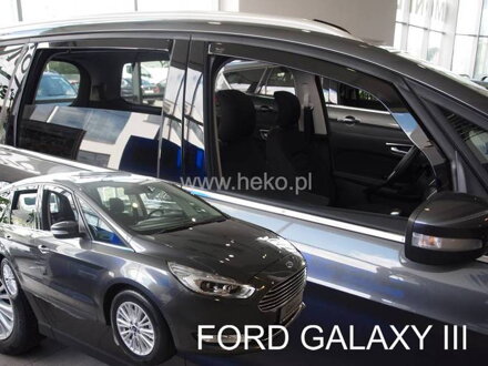 Deflektory Heko - Ford Galaxy III 2015-2023 (so zadnými)