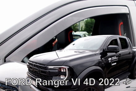 Deflektory Heko - Ford Ranger VI 4-dv od 2022