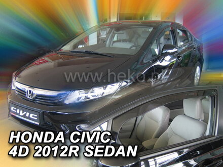 Deflektory Heko - Honda Civic Sedan 2012-2017