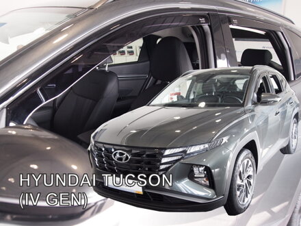 Deflektory Heko - Hyundai Tucson od 2021 (so zadnými)