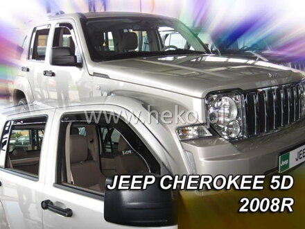 Deflektory Heko - Jeep Cherokee 2008-2014
