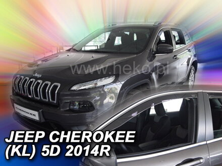 Deflektory Heko - Jeep Cherokee od 2014