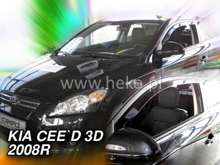 Deflektory Heko - Kia Cee'd 3-dverová 2008-2012