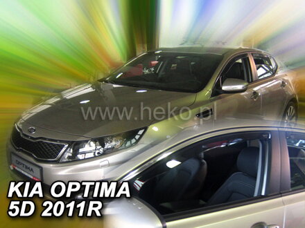 Deflektory Heko - Kia Optima 2010-2015