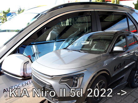 Deflektory Heko - Kia Niro od 2022 (so zadnými)