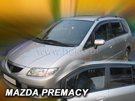Deflektory Heko - Mazda Premacy do 2005