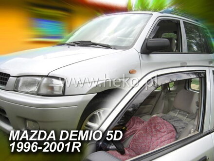 Deflektory Heko - Mazda Demio 1996-2001