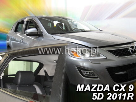 Deflektory Heko - Mazda CX-9 od 2007 (so zadnými)