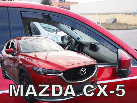 Deflektory Heko - Mazda CX-5 od 2017