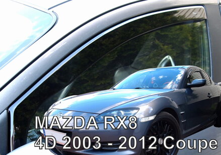 Deflektory Heko - Mazda RX-8 Coupe 2003-2012