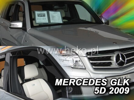 Deflektory Heko - Mercedes GLK X204 od 2009