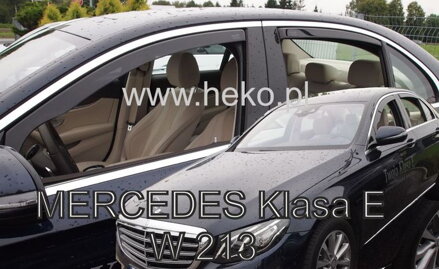 Deflektory Heko - Mercedes E W213 2016-2023 (so zadnými)
