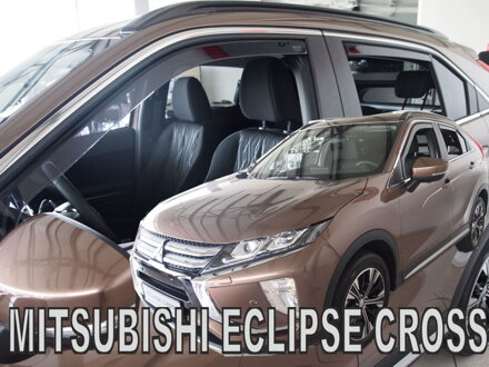 Deflektory Heko - Mitsubishi Eclipse Cross od 2018 (so zadnými)