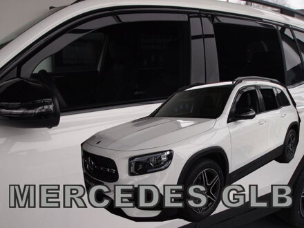 Deflektory Heko - Mercedes GLB X247 od 2019 (so zadnými)