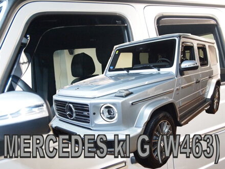 Deflektory Heko - Mercedes G W463 od 2018 (so zadnými)