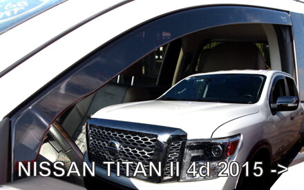 Deflektory Heko - Nissan Titan II od 2016