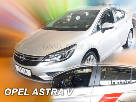 Deflektory Heko - Opel Astra K 2015-2022 (so zadnými)