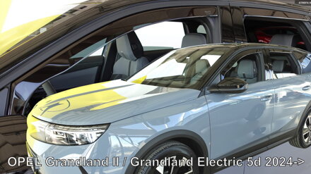Deflektory Heko - Opel Grandland II od 2024 (so zadnými)