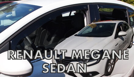 Deflektory Heko - Renault Megane IV Sedan / Grand Coupe od 2016 (so zadnými)