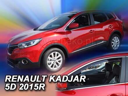 Deflektory Heko - Renault Kadjar od 2015