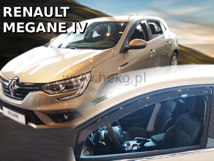 Deflektory Heko - Renault Megane IV Hatchback od 2016