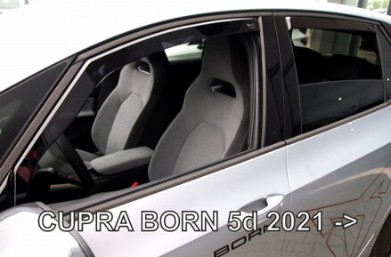 Deflektory Heko - Cupra Born od 2021 (so zadnými)