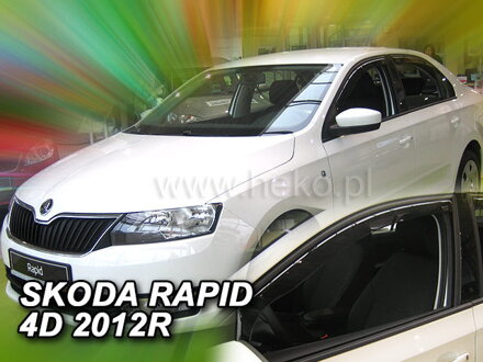 Deflektory Heko - Škoda Rapid Spaceback od 2012