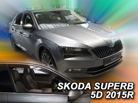 Deflektory Heko - Škoda Superb III Combi 2015-2023