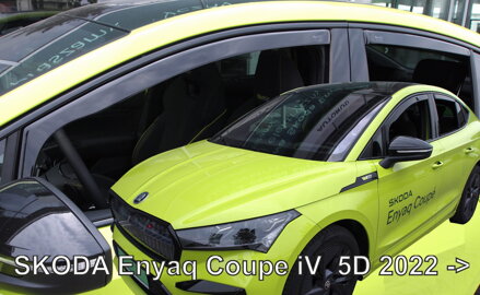 Deflektory Heko - Škoda Enyaq Coupe iV od 2022 (so zadnými)