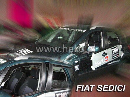 Deflektory Heko - Fiat Sedici 5-dverový od 2007