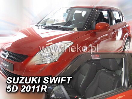 Deflektory Heko - Suzuki Swift V 5-dverová 2010-2017