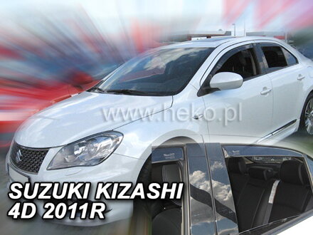 Deflektory Heko - Suzuki Kizashi od 2011 (so zadnými)