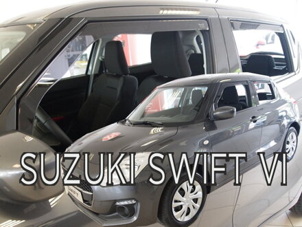 Deflektory Heko - Suzuki Swift VI 2017-2023 (so zadnými)