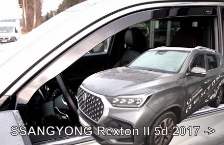 Deflektory Heko - Ssangyong Rexton II od 2017