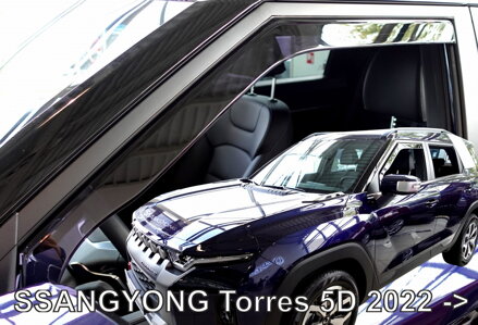 Deflektory Heko - Ssangyong Torres od 2022