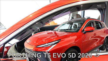 Deflektory Heko - Forthing / Dongfeng T5 EVO od 2020