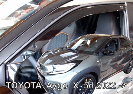 Deflektory Heko - Toyota Aygo X 5-dverová od 2022