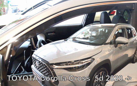 Deflektory Heko - Toyota Corolla Cross od 2020