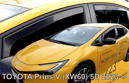 Deflektory Heko - Toyota Prius V od 2023 (so zadnými)