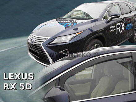 Deflektory Heko - Lexus RX (IV) AL20 2016-2022