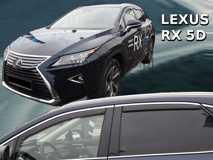 Deflektory Heko - Lexus RX AL20 od 2016 (+zadné)