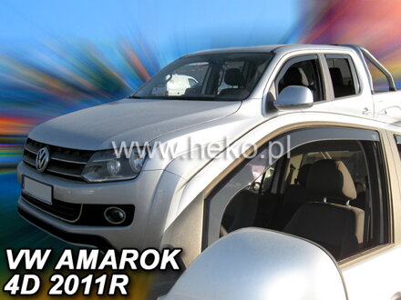 Deflektory Heko - VW Amarok 2010-2022