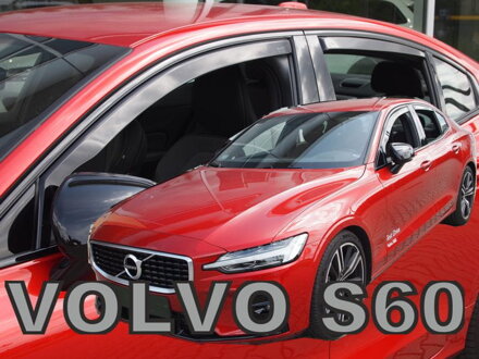 Deflektory Heko - Volvo S60 III od 2018 (so zadnými)